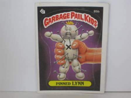 085b Pinned LYNN [No (C)] 1986 Topps Garbage Pail Kids Card